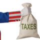 money bag with the word taxes - Bankruptcy attorneys Naples